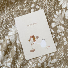 Afbeelding in Gallery-weergave laden, Kaart - Hello Baby (A6 formaat)