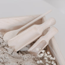 Afbeelding in Gallery-weergave laden, Houten speelschepje voor sensorisch spelen - Groot