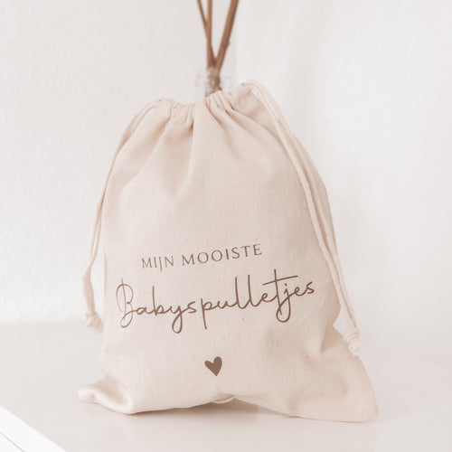 Bewaarzakje - Mijn mooiste Babyspulletjes