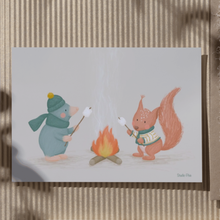 Afbeelding in Gallery-weergave laden, Kaart - Marshmallows (A6 formaat)