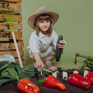 Petit Boum - Sensorische Fles - Moestuin