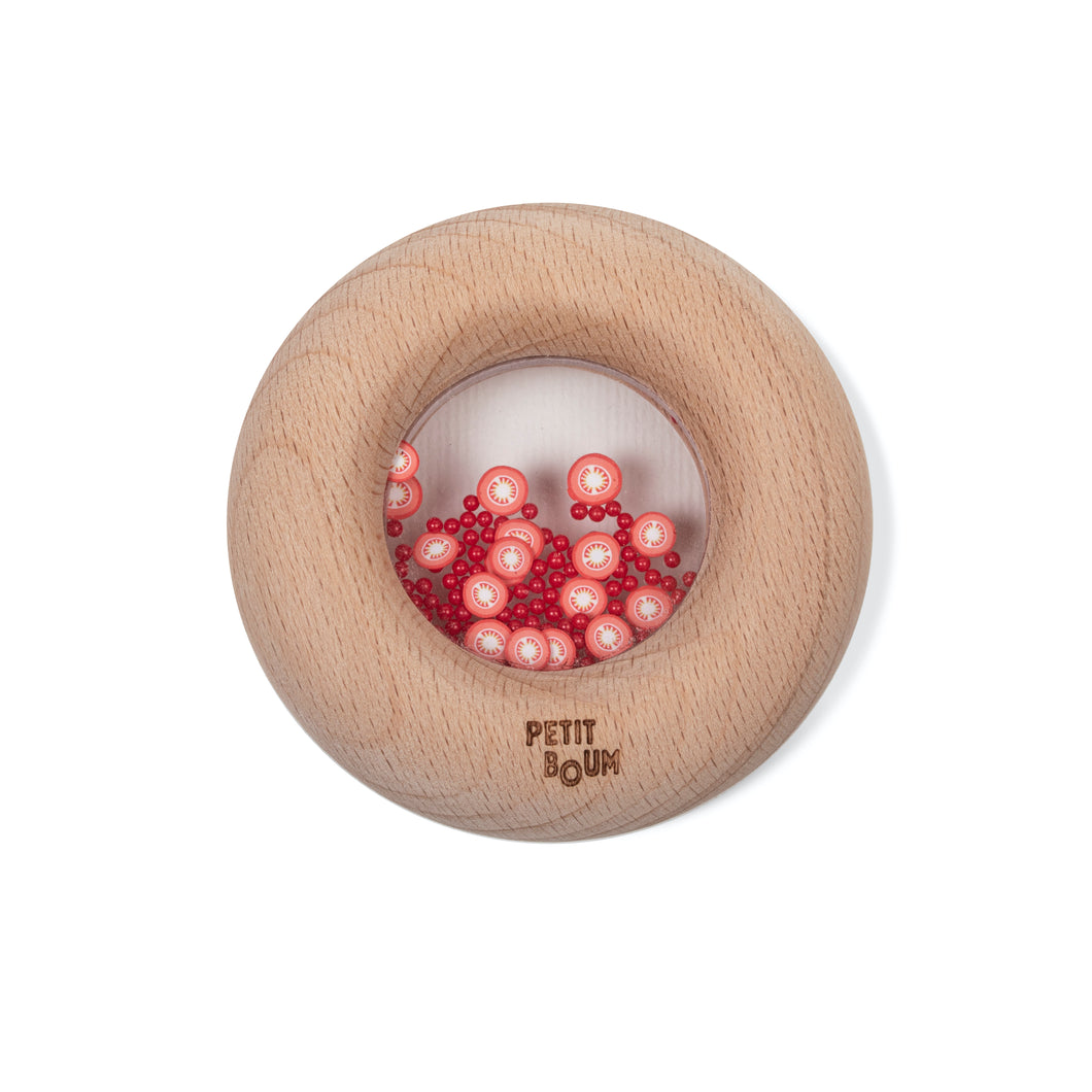 Petit Boum - Sensorische Donut - Tomaat