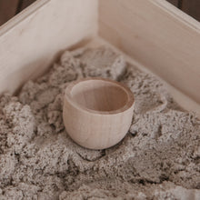 Afbeelding in Gallery-weergave laden, Houten bakje - Mini - Sensorisch spelen