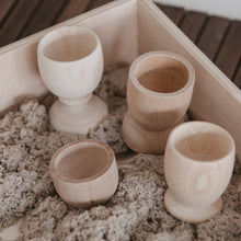 Afbeelding in Gallery-weergave laden, Houten bakje - Elegant - Sensorisch spelen