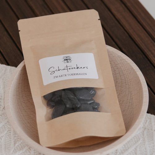 Schatzoekers - Zwarte Toermalijn - Edelsteentjes - Sensorisch spelen