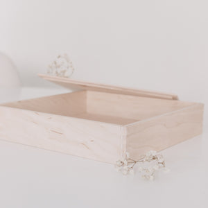 Houten speelbak klein (25x25x5 cm) - ZONDER deksel