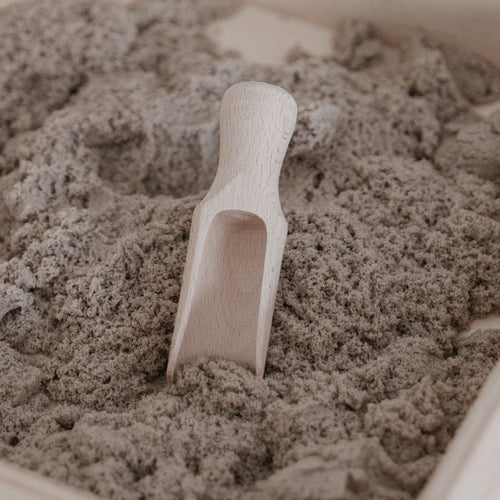 Houten speelschepje voor sensorisch spelen - Medium