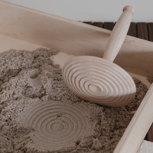 Stempel - Cirkels - Kinetisch zand of klei - Sensorisch spelen