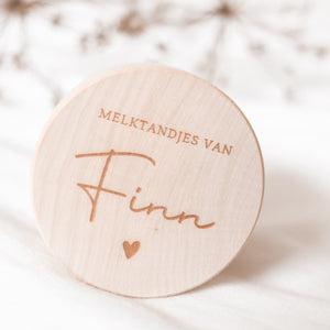 Gepersonaliseerd - Tandendoosje voor melktandjes met naam