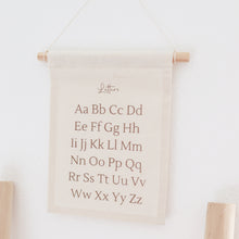 Afbeelding in Gallery-weergave laden, Textielposter Letters - Educatieve poster voor kinderkamer