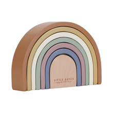 Afbeelding in Gallery-weergave laden, Little Dutch Vintage Houten Stapel Regenboog Hoog