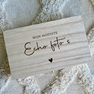 Mijn mooiste echo's - Bewaardoosje echo's