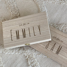 Afbeelding in Gallery-weergave laden, Gepersonaliseerd - Echo foto bewaardoosje met naam